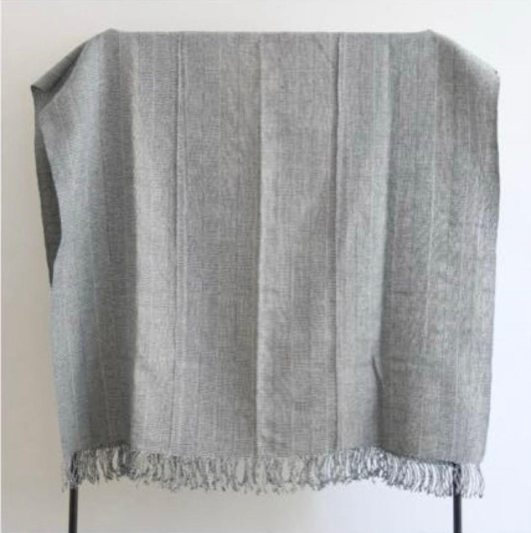 織り物　カレン族　藍染め　クロス　ラグ