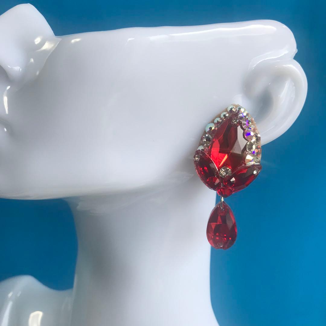 レッドアクセサリーセット　社交ダンス☆ベリーダンス