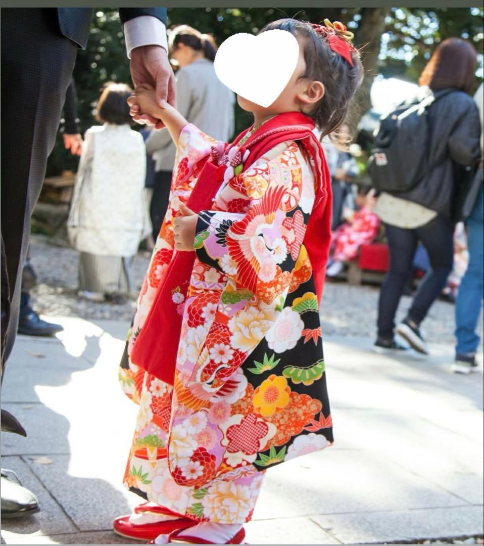 七五三 3歳 被布コート フルセット