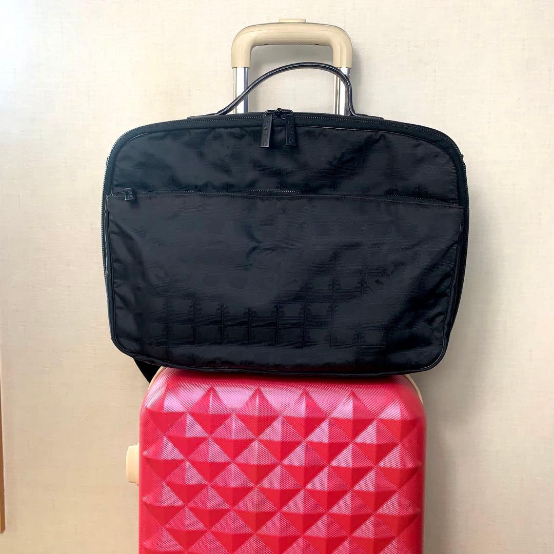 希少！CHANELシャネルニュートラベルライントラベルバッグスーツケース2Way