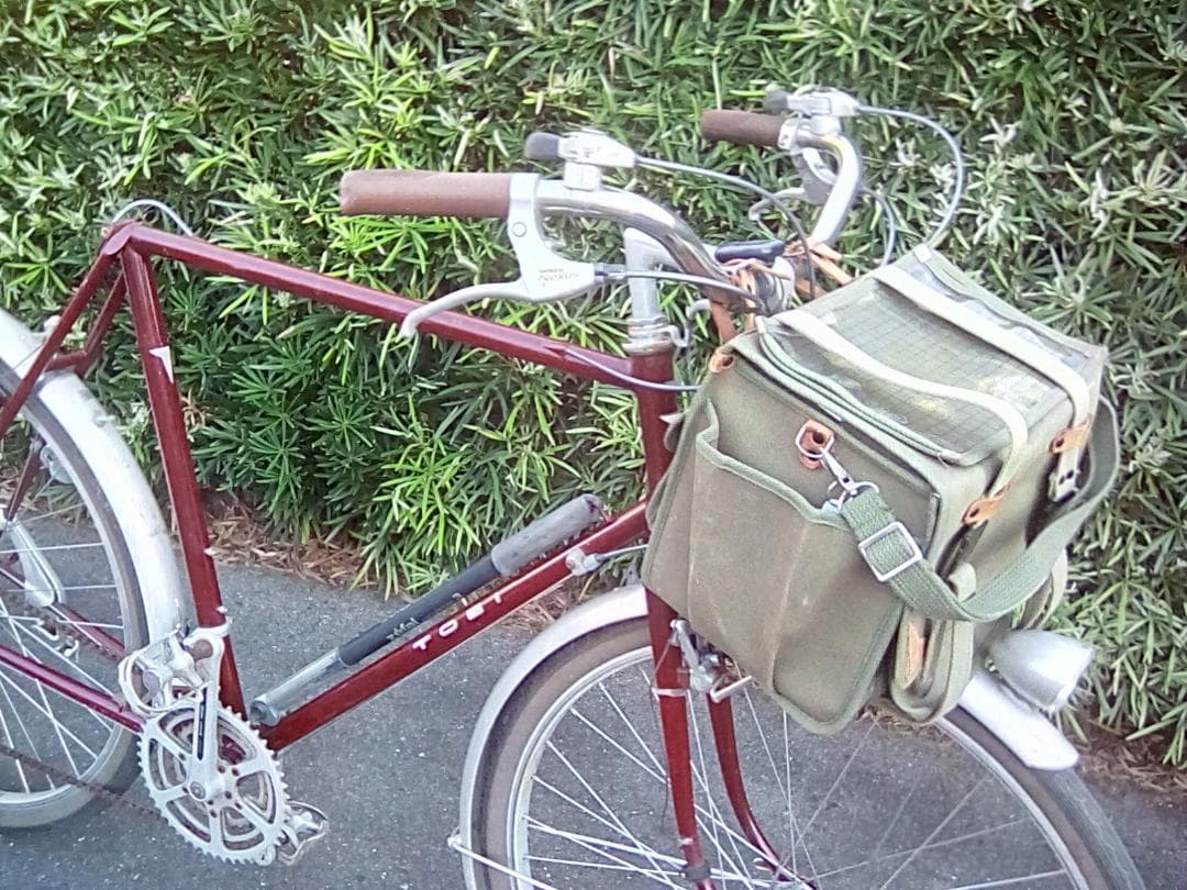 ランドナー　東栄などにおすすめ　OSTRICH　オーストリッチ　フロントバック