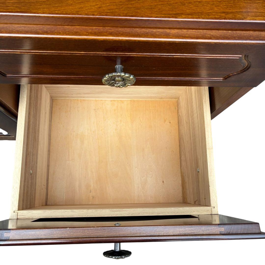 送料無料　Karimoku カリモク コロニアル 電話台 サイドチェスト