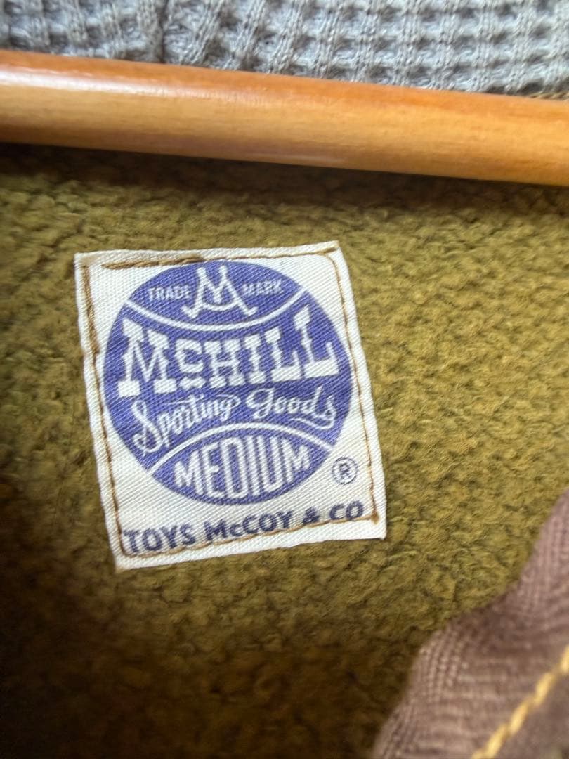 TOYS McCOY パーカー カーキM