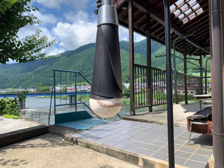 バックスピンティー　back spin Tee   竹バット付　ティバッティング