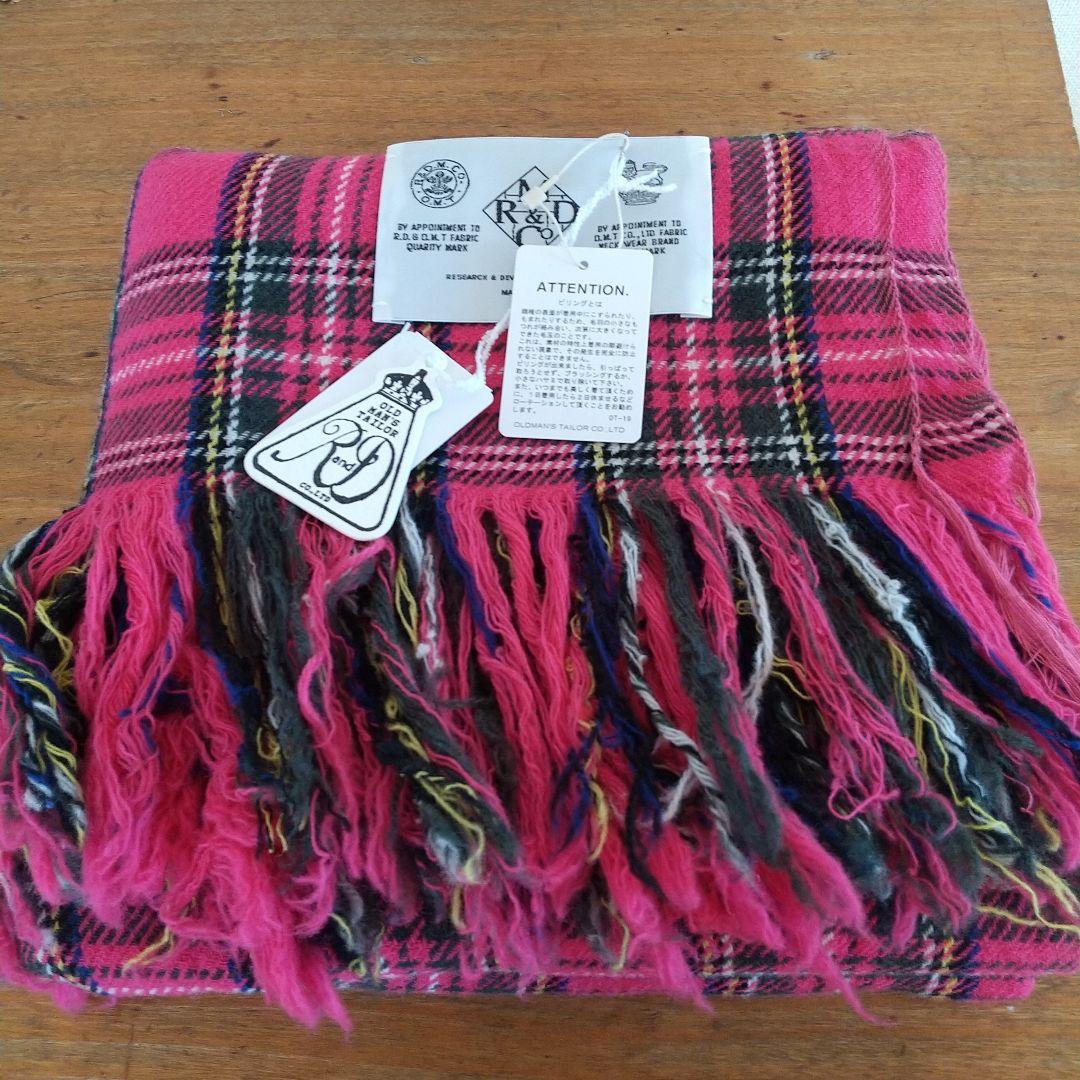 ✿R&D.M.Co-新作「スチュワートブランケット」PINK新品タグ付き♡
