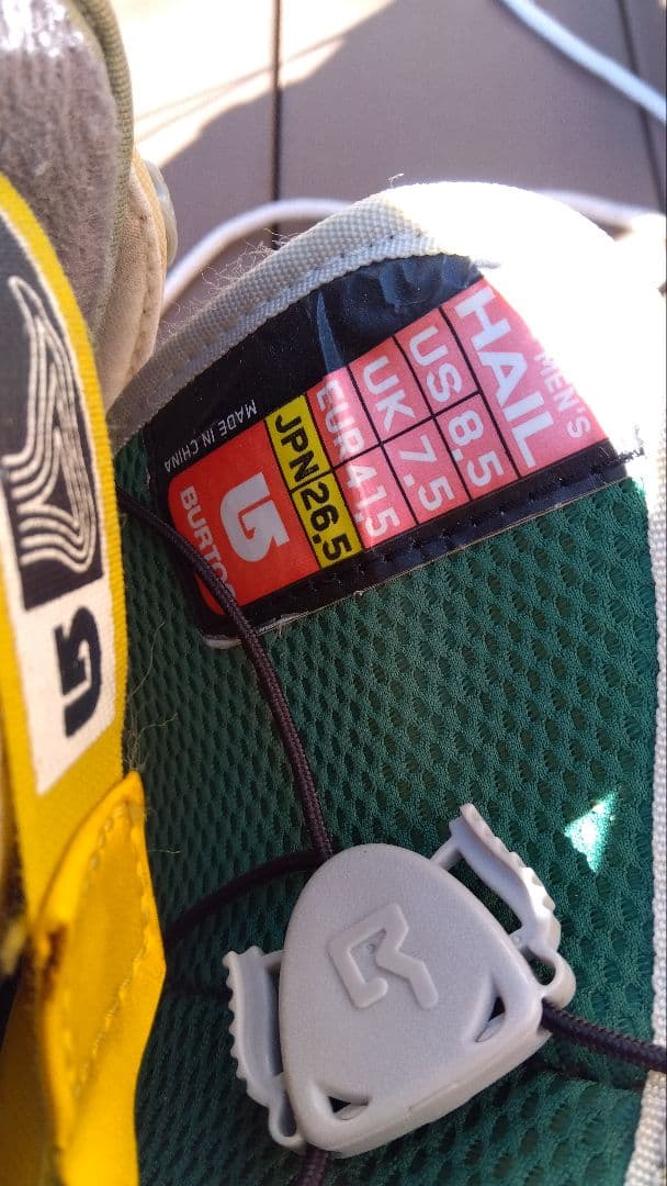 Burton CLASH 154cm ボード バイン ブーツセット アイロン付き