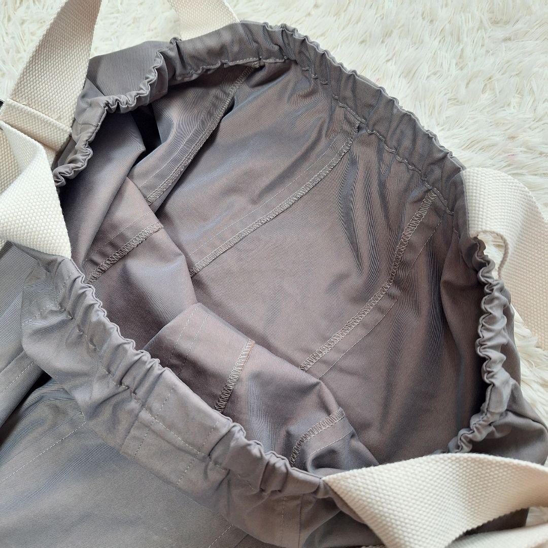 【美品】カベサロッソ　カーブシルエットタフタサロペット　グレー　38