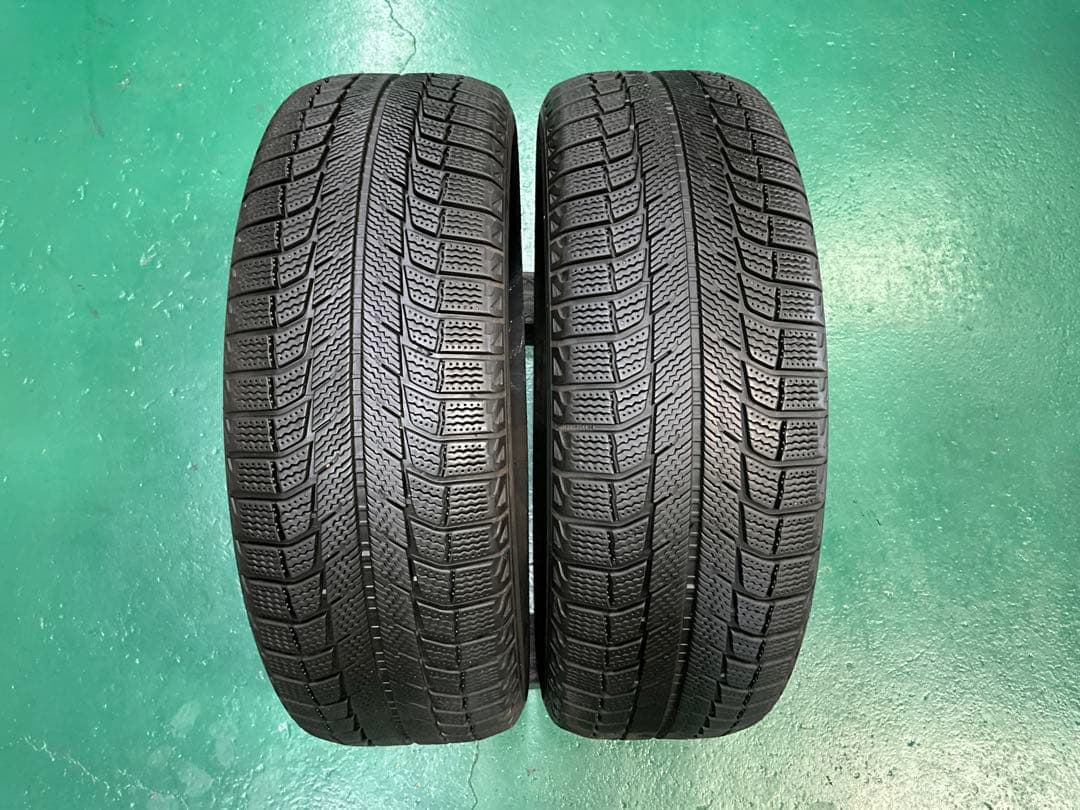 【送料無料】激溝！ミシュラン　X-アイス　215/60R17 中古2本セット