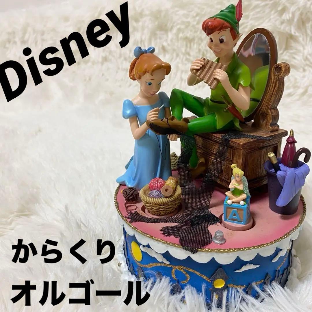【希少】 【美品】Disney ピーターパン からくりオルゴール