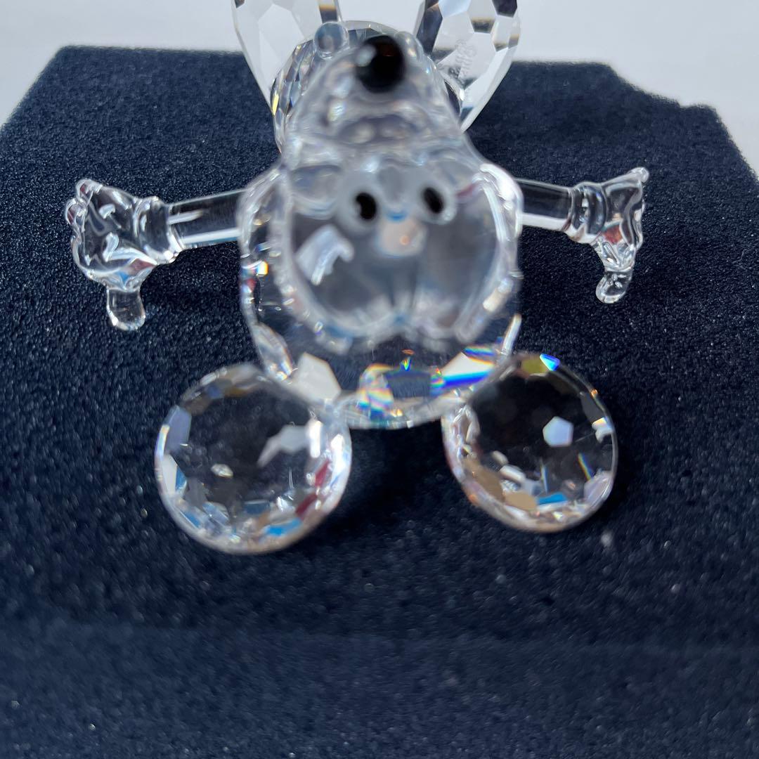 Swarovski ミッキー型クリスタル置物