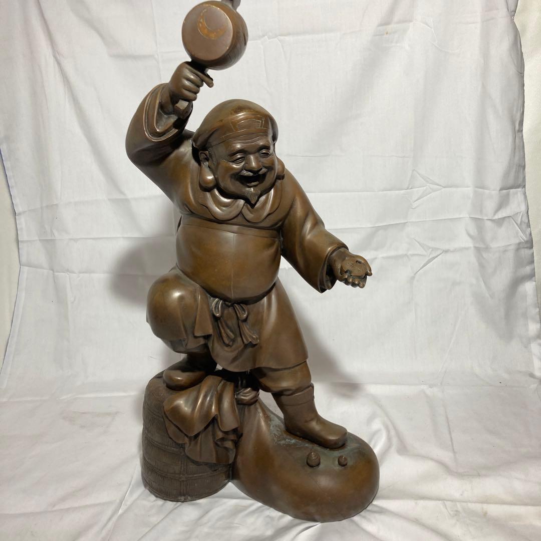 大黒天　開運　風水置物　古美術　縁起物　18.3kg