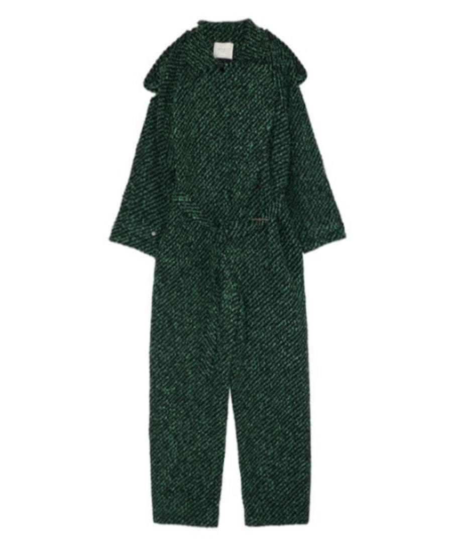 AMAIL Luxe tweed coverall カバーオール