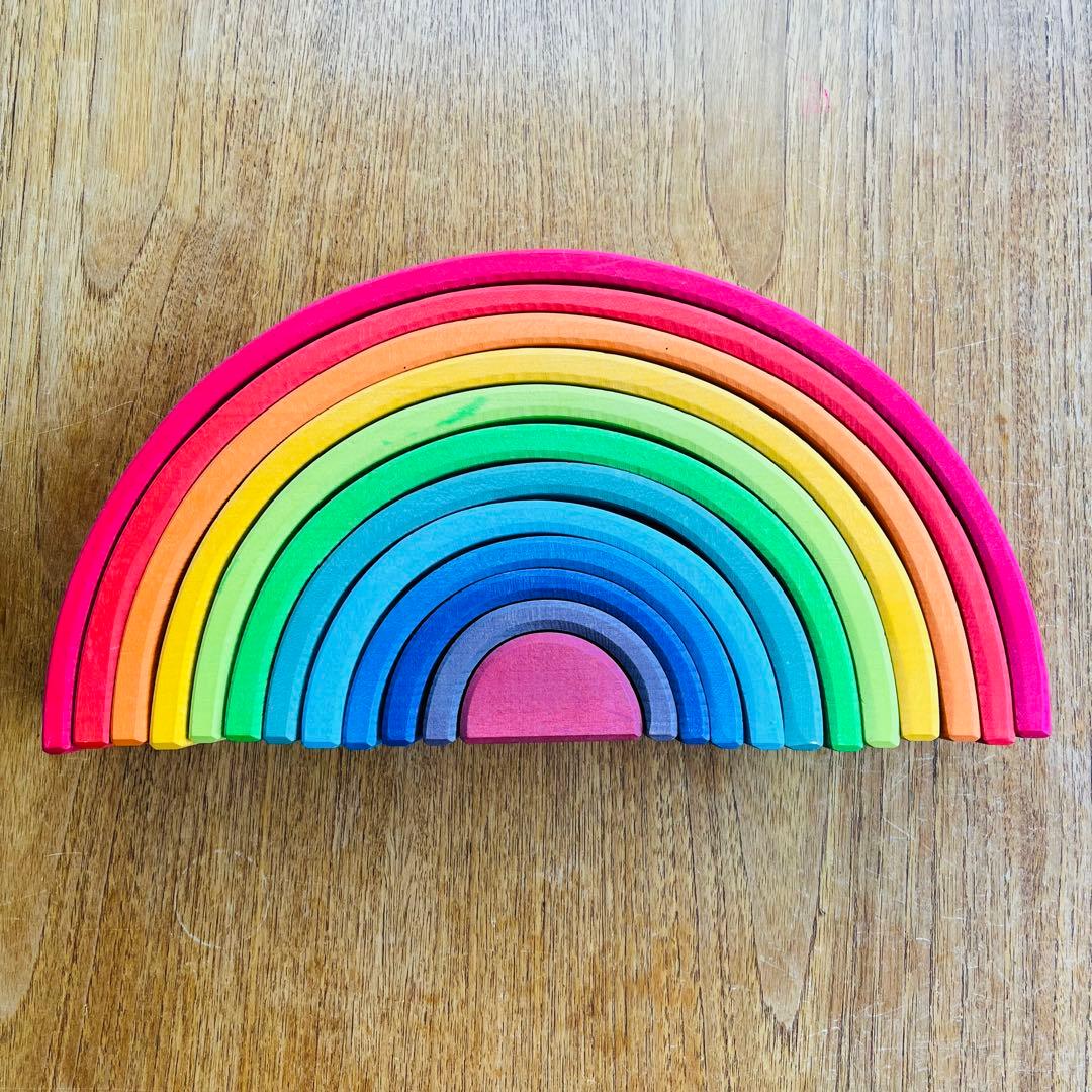 グリムス　アーチレインボー　ラージ　大　知育玩具