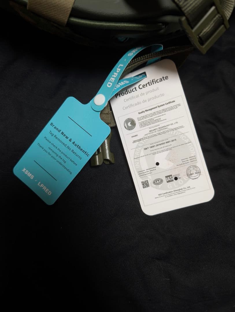 CARRERA品【実物新品】FastタイプNij ⅢAバリスティックヘルメ