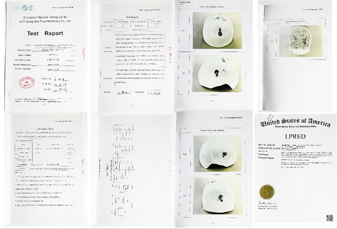 CARRERA品【実物新品】FastタイプNij ⅢAバリスティックヘルメ