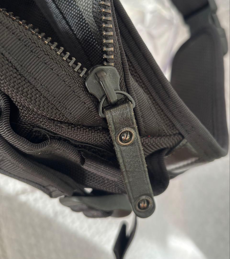 PORTER HEAT ウエストバッグ クロスバッグ 黒 吉田カバン