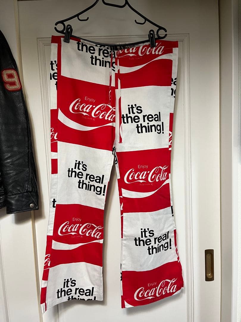 コカコーラ　70s フレアパンツ　vintage