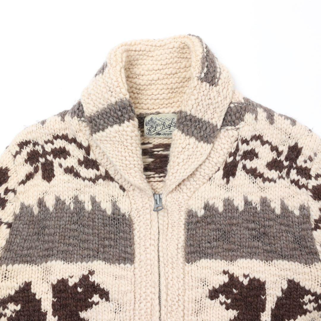 Ralph Lauren RUGBY カウチンセーター ショールカラー