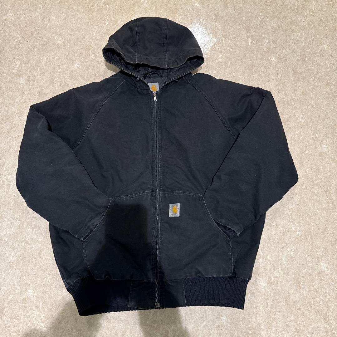 【美品】 USA製　Carhartt カーハートアクティブジャケット Lサイズ