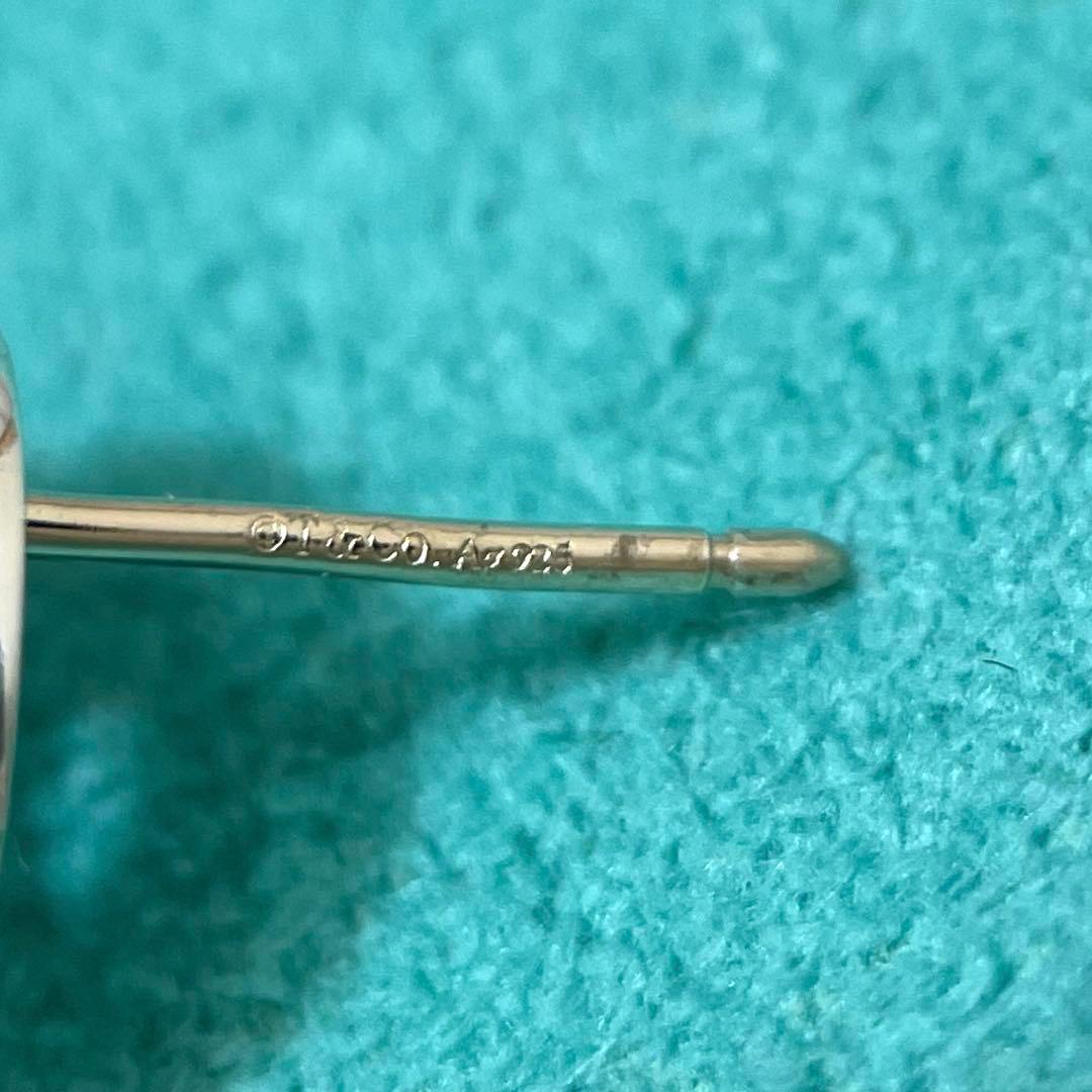 【極美品】ティファニー　ラウンドサークルピアス片耳　メンズ/レディース　925