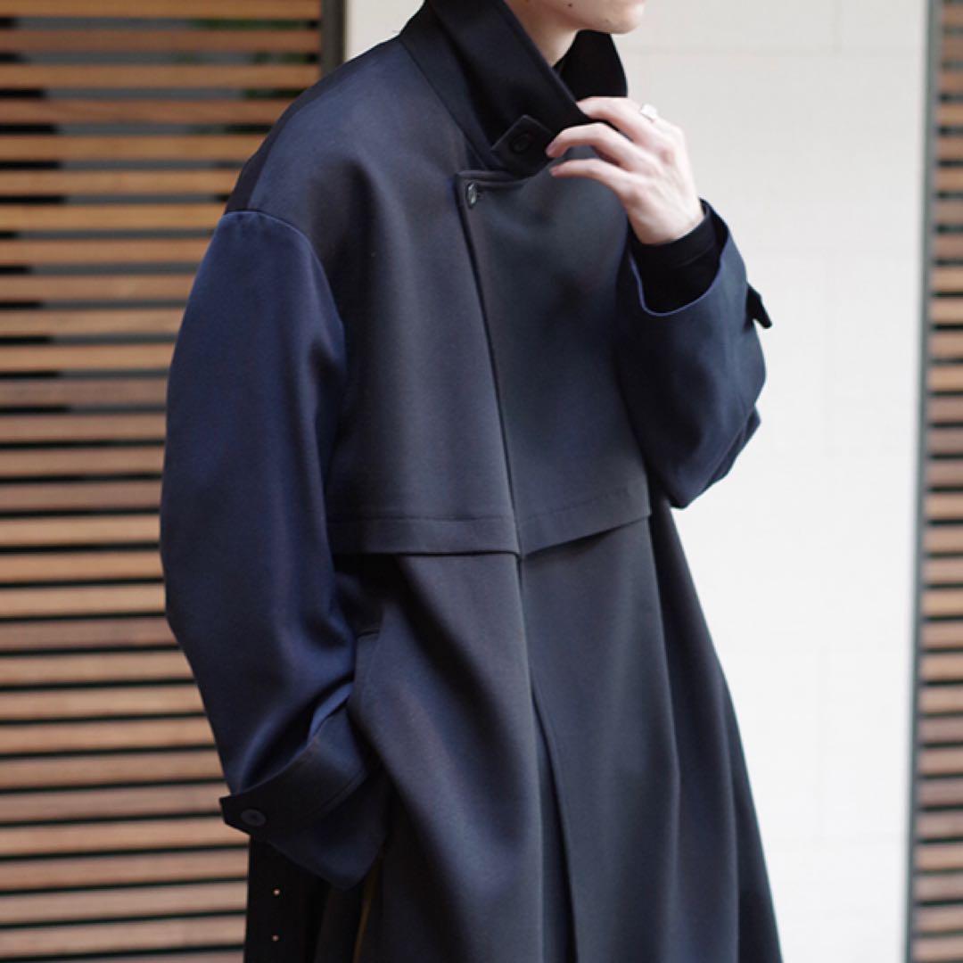 CULLNI レイヤードトレンチコート