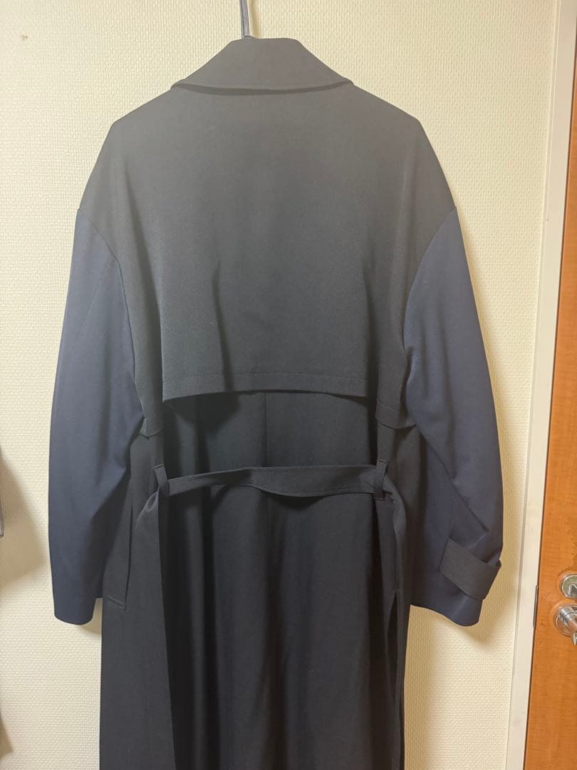 CULLNI レイヤードトレンチコート