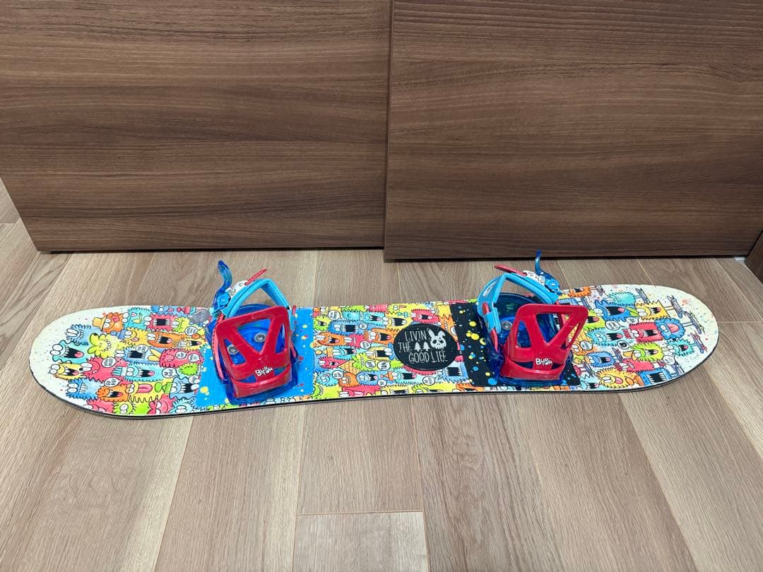 BURTON スノーボードセット 100cm ブーツ19.5cm ジュニア