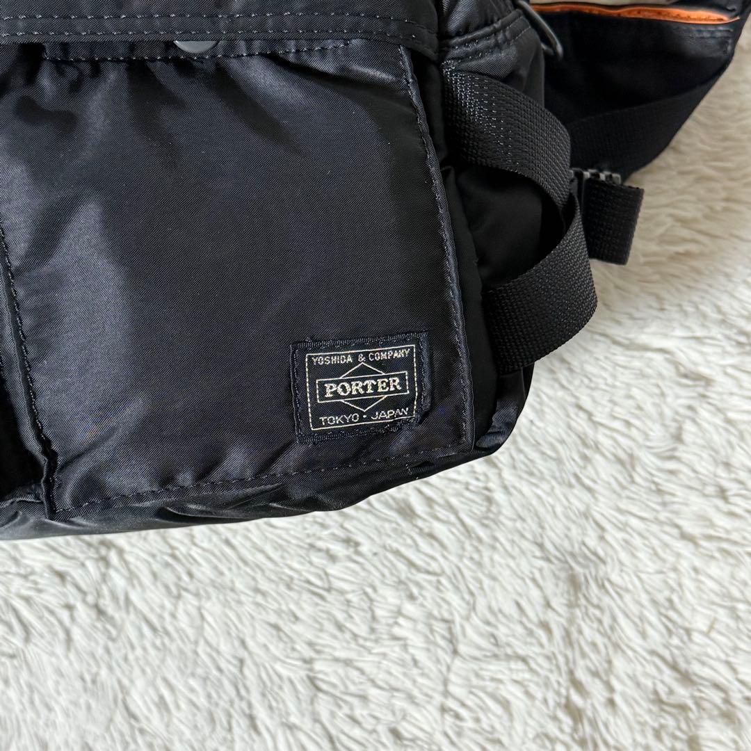 ⭐️未使用品⭐️　PORTER　TANKER　ボディバッグ　ウエストバッグ　ブラック
