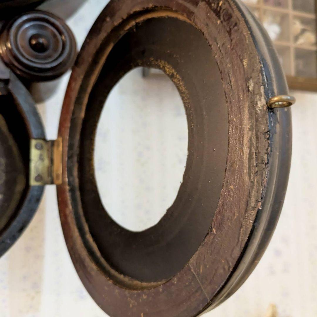 イングラハム掛時計　アンティーク掛時計　古時計　本四丸　ダルマ掛時計