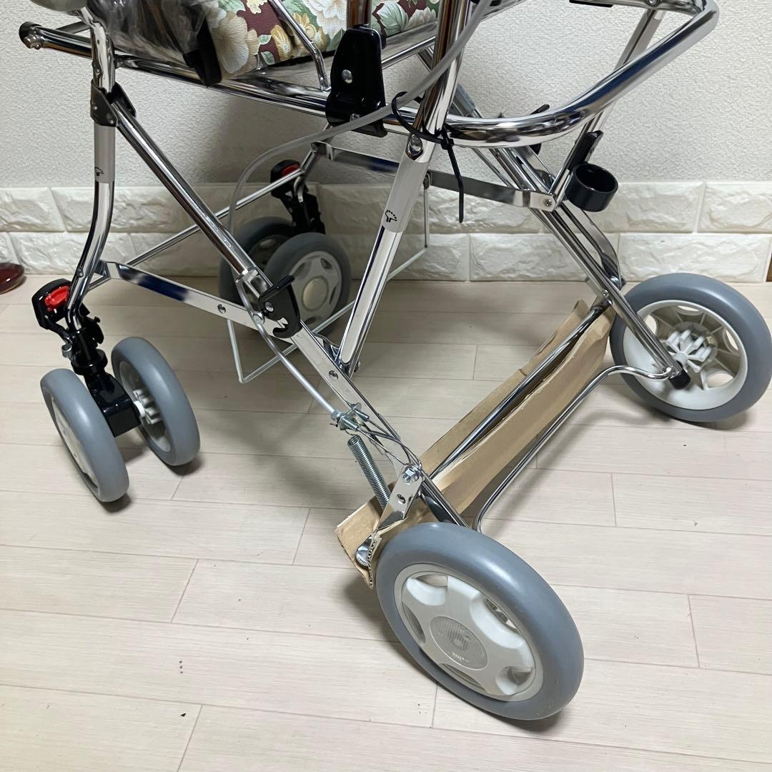 【未使用】幸和製作所 ウォーキングステッキ シルバーカー