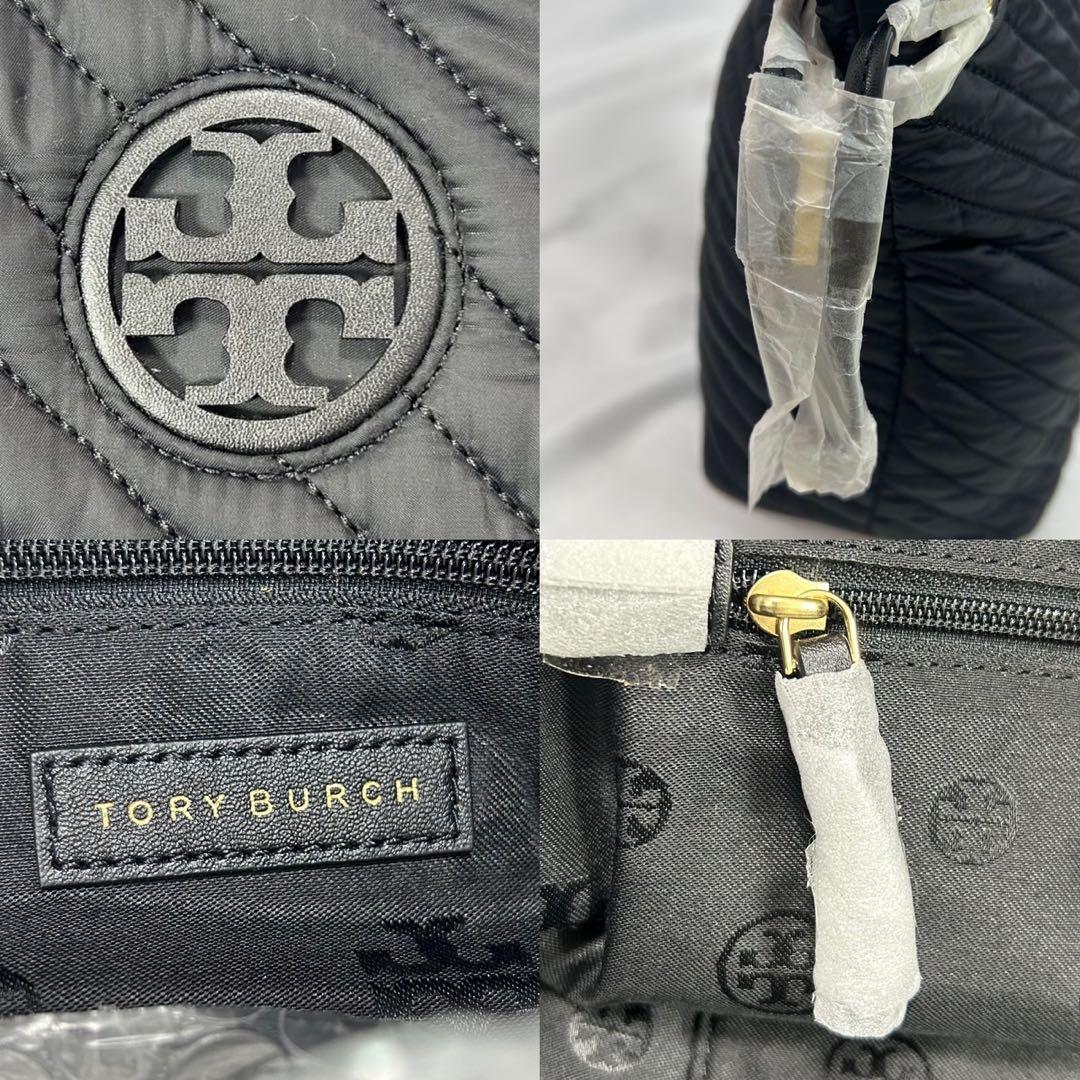 【新品タグ付き】トリーバーチ エラ トートバッグ レザー×ナイロン 肩掛け A4