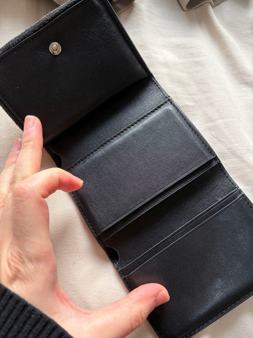 Aeta レザージップウォレット　FOLDED WALLET 三つ折り財布牛革