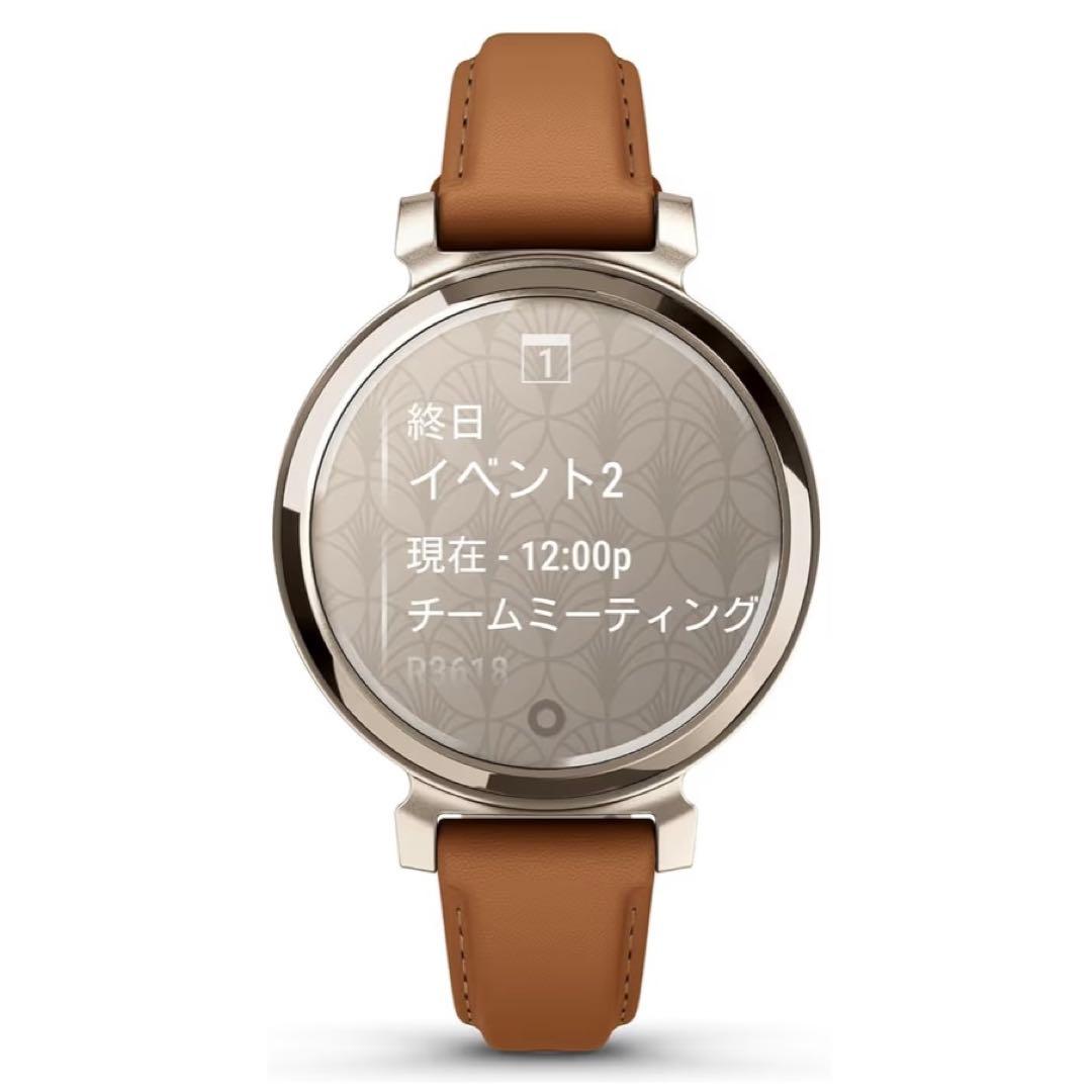 【美品】GARMIN Lily 2 Classic Tan Leather