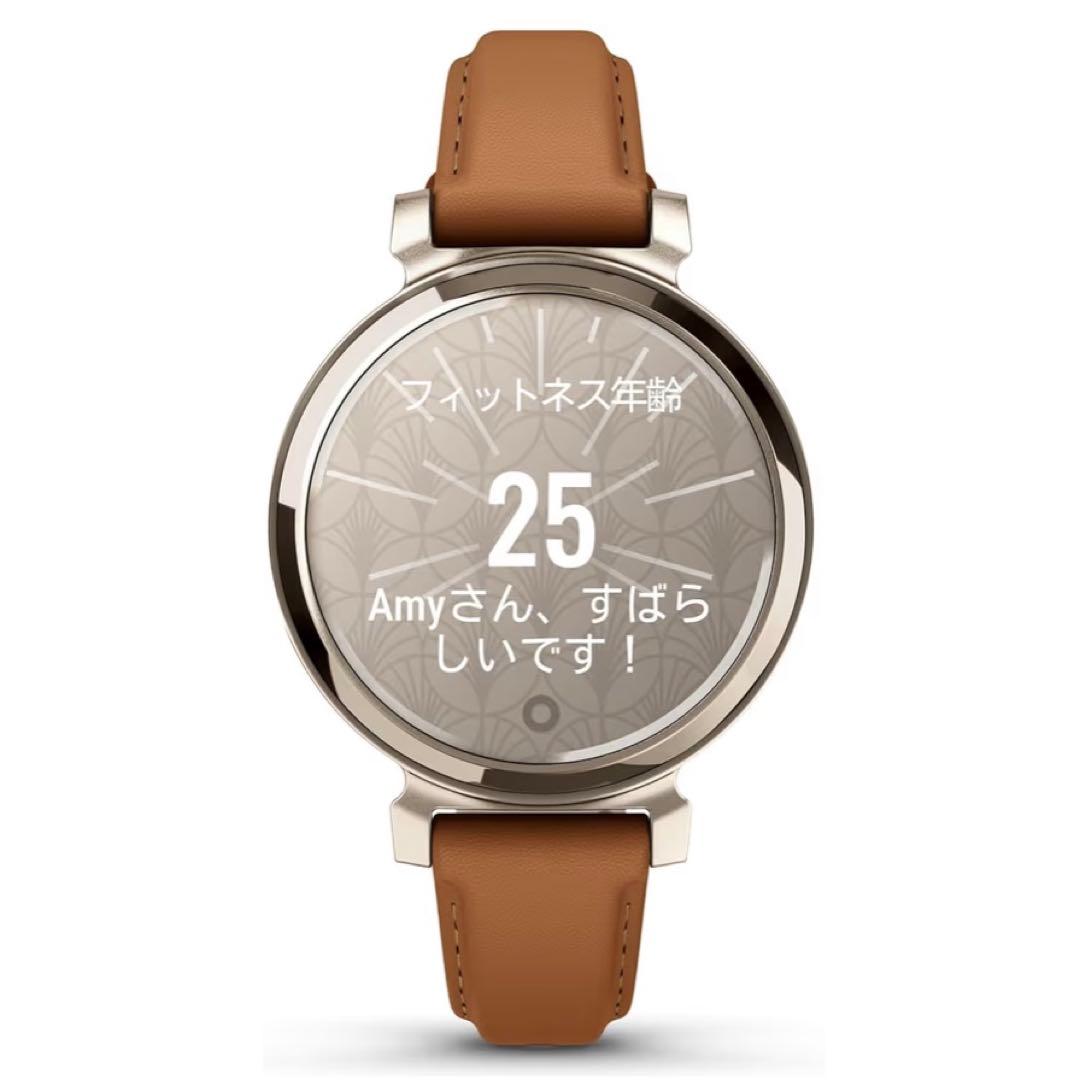 【美品】GARMIN Lily 2 Classic Tan Leather