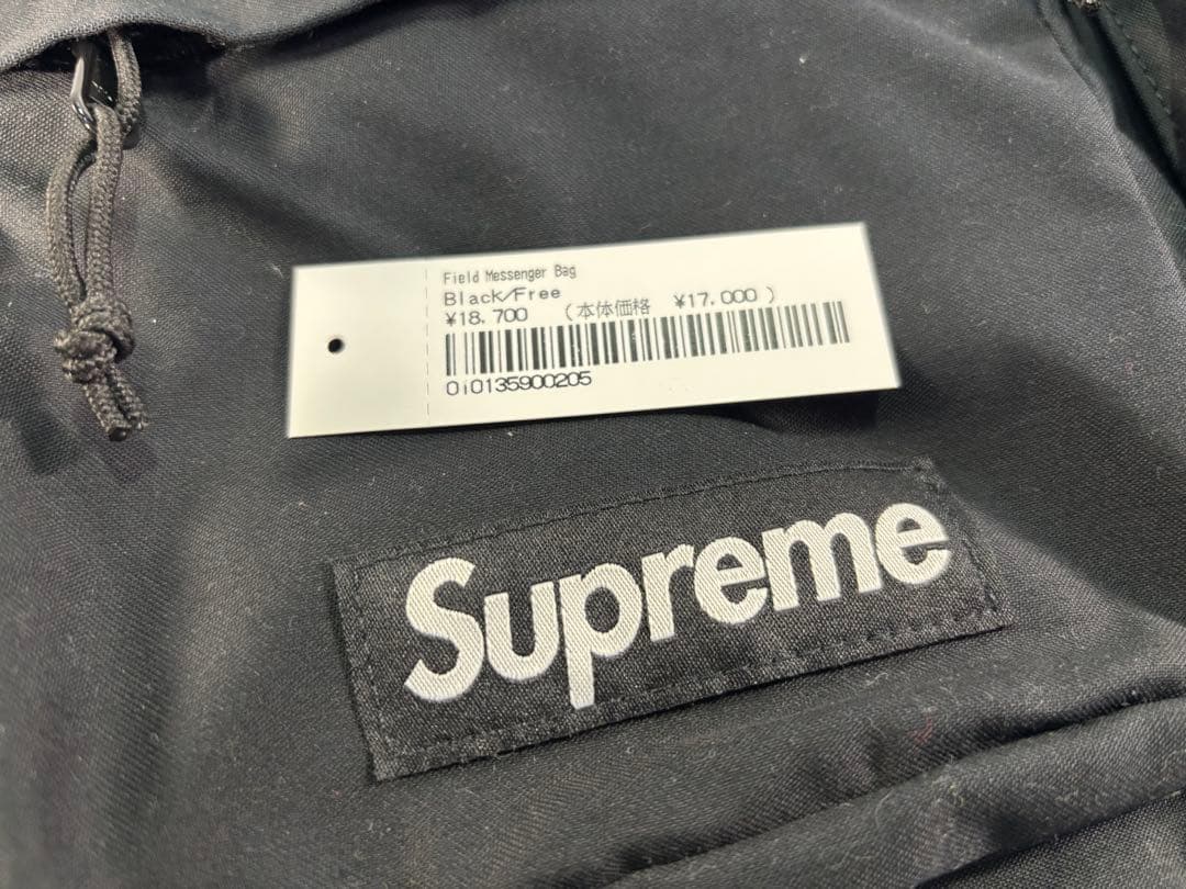バッグ Supreme 23ss Field Messenger Bag black