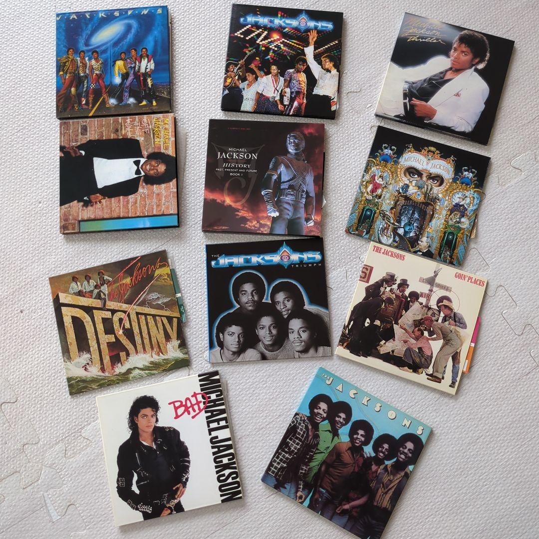 MICHAEL JACKSON/THE JACKSONS 紙ジャケCD 11枚