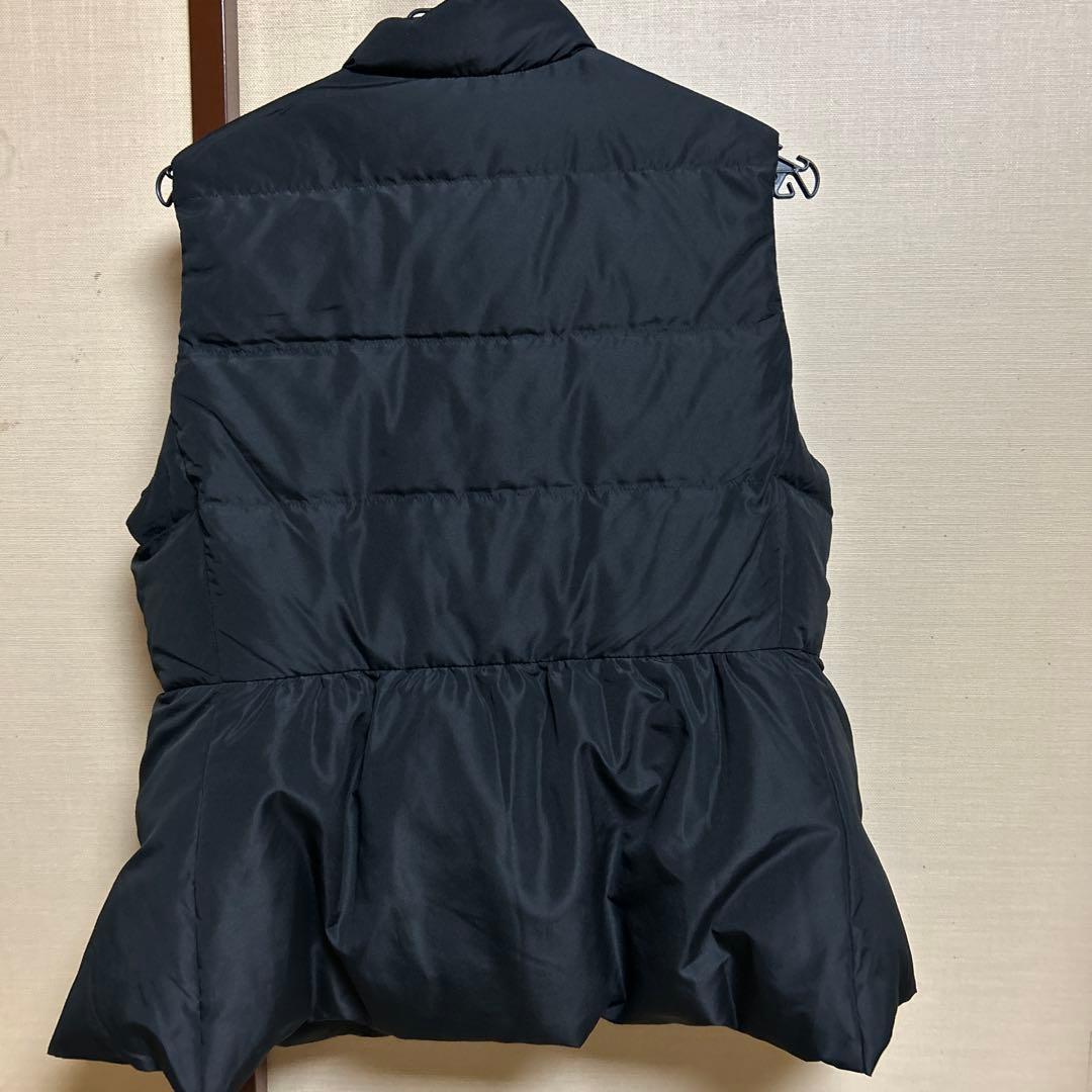 【GREEN DOWN/グリーンダウン】ペプラムダウンベスト