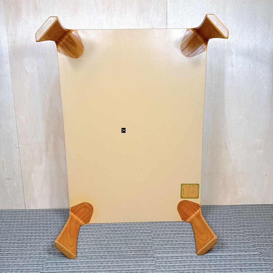 美品 天童木工 ローテーブル 乾三郎 座卓 106×75.5×33.5 引取割有