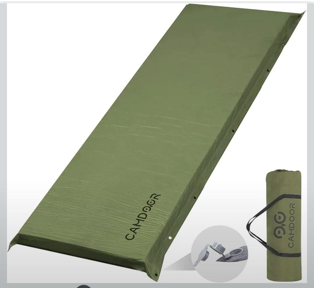 CAMDOOR インフレータマット 10cm グリーン　2個セット