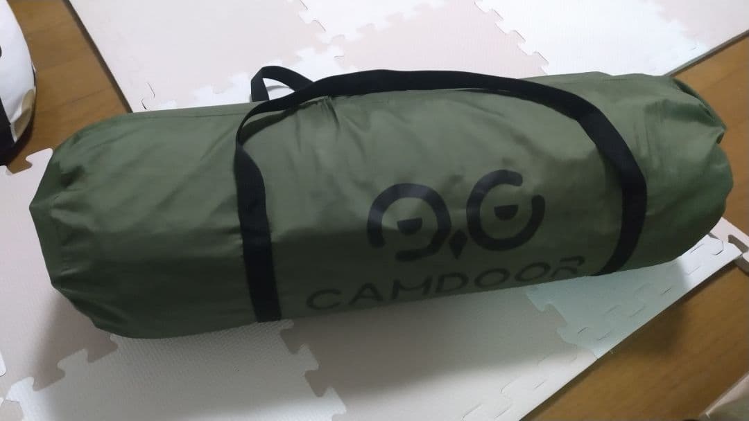 CAMDOOR インフレータマット 10cm グリーン　2個セット