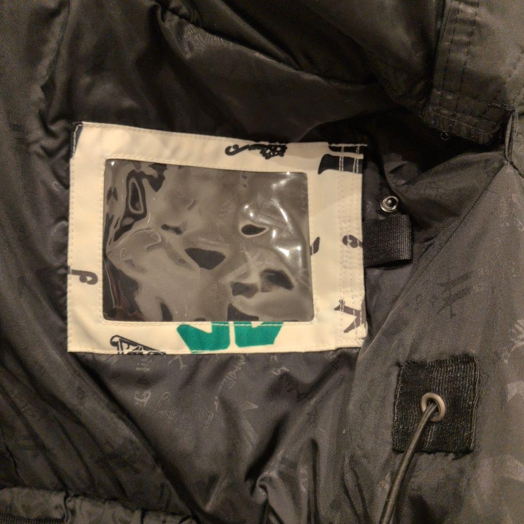 【美品】TECHNINE 総柄プリントスノーボードジャケット 大きいサイズメンズ