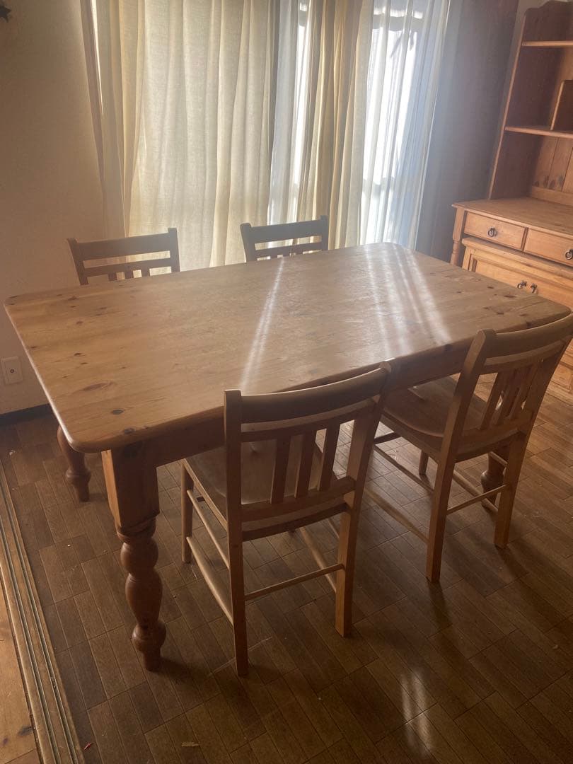 THE PENNY WISE/ペニーワイズ パイン無垢材ダイニングテーブル 英国