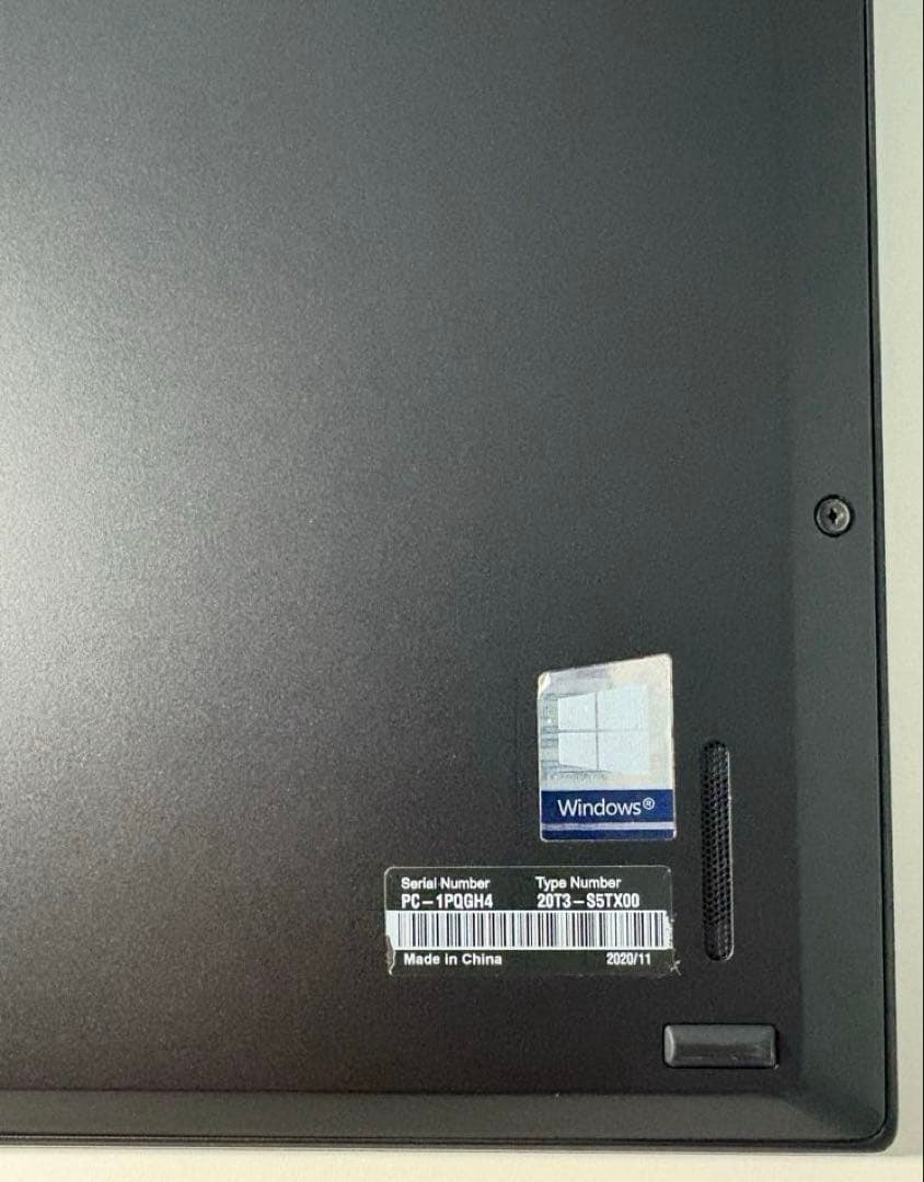 Lenovo ThinkPad X13⭐️インテルi5搭載✨バッテリー健康度89％