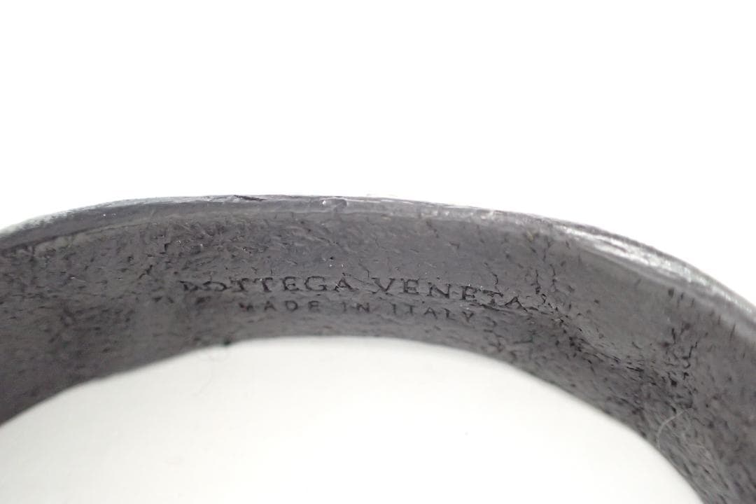 ボッテガヴェネタ Ag925 シルバー925 レザー ブレスレット