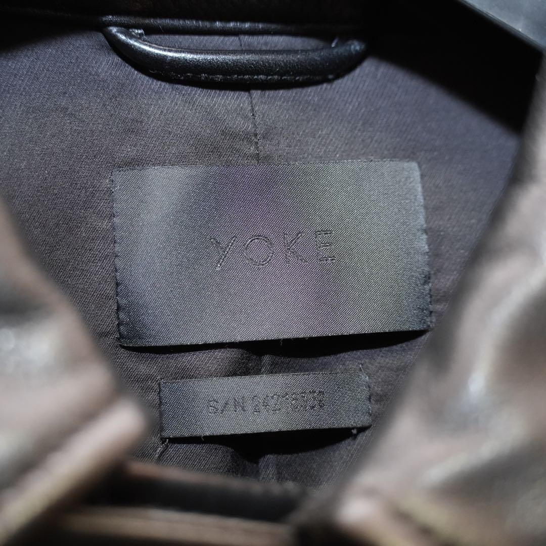 YOKE Leather Flight Jacket サイズ1