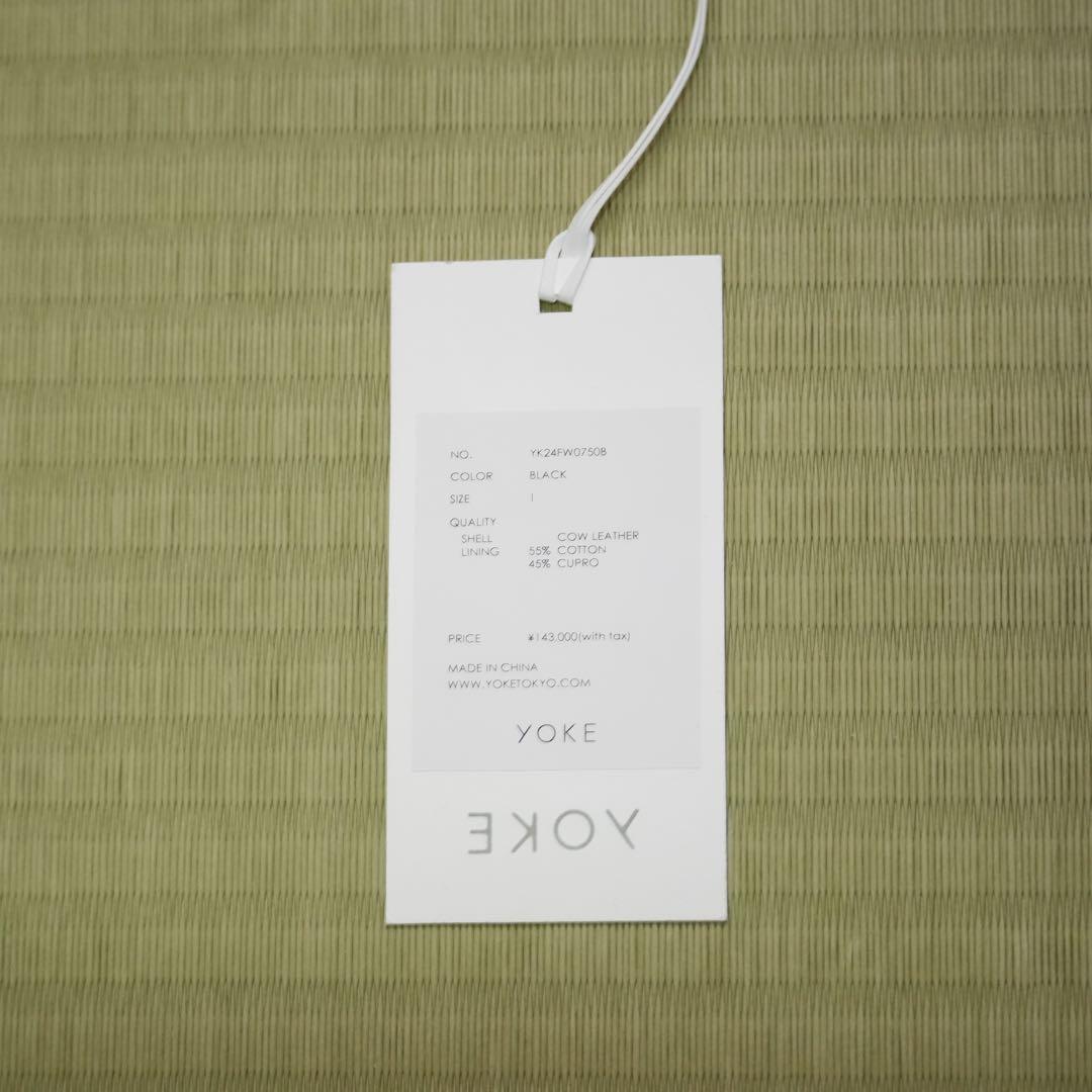 YOKE Leather Flight Jacket サイズ1