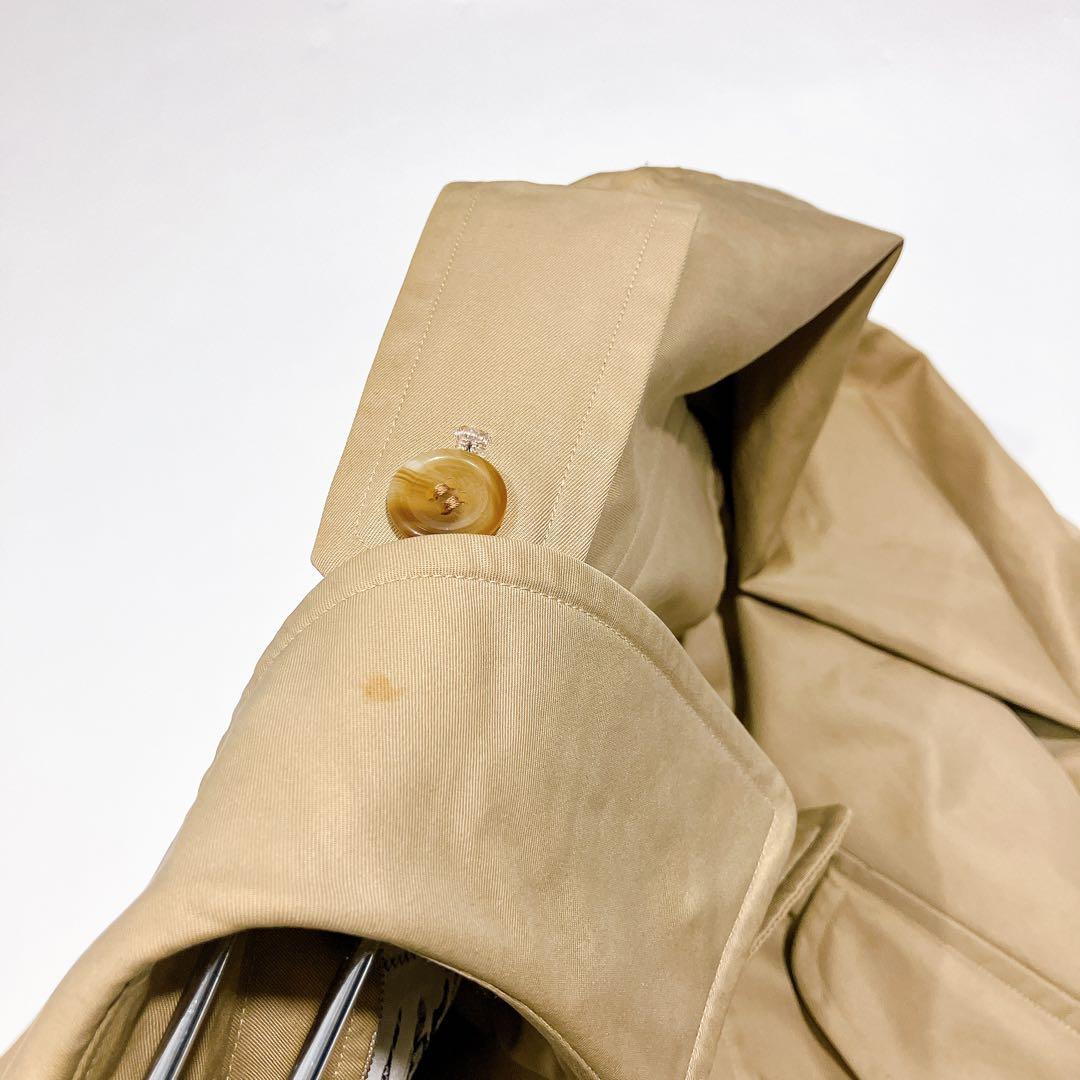 【専用品バーバリーズ　ロングダブルトレンチコート　ハニーベージュ　ノバチェ