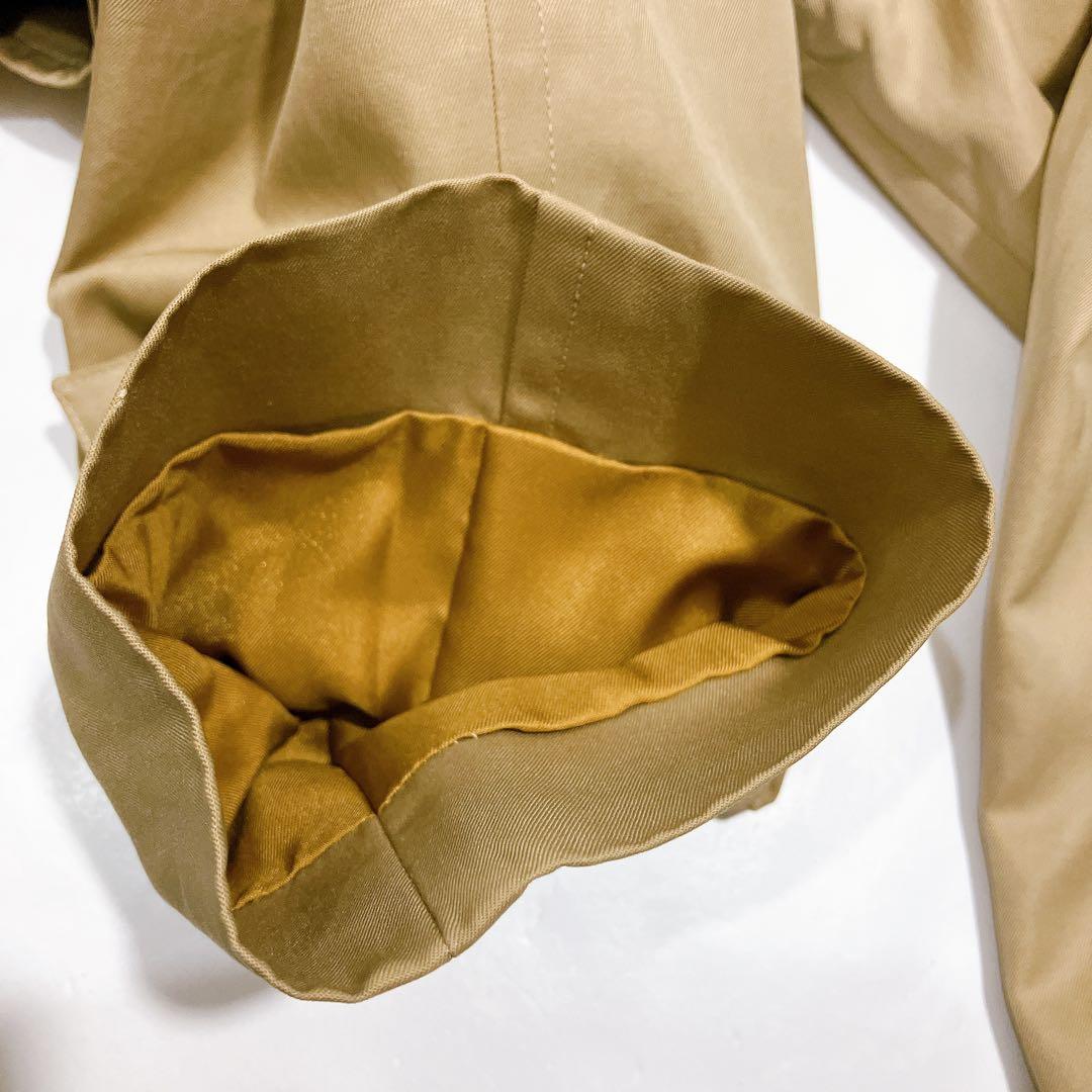 【専用品バーバリーズ　ロングダブルトレンチコート　ハニーベージュ　ノバチェ