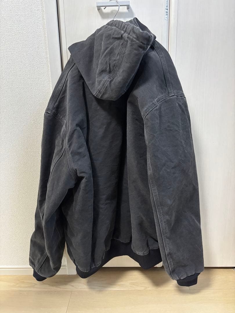 Carhartt フード付きジャケット ダークグレー　アクティブジャケット