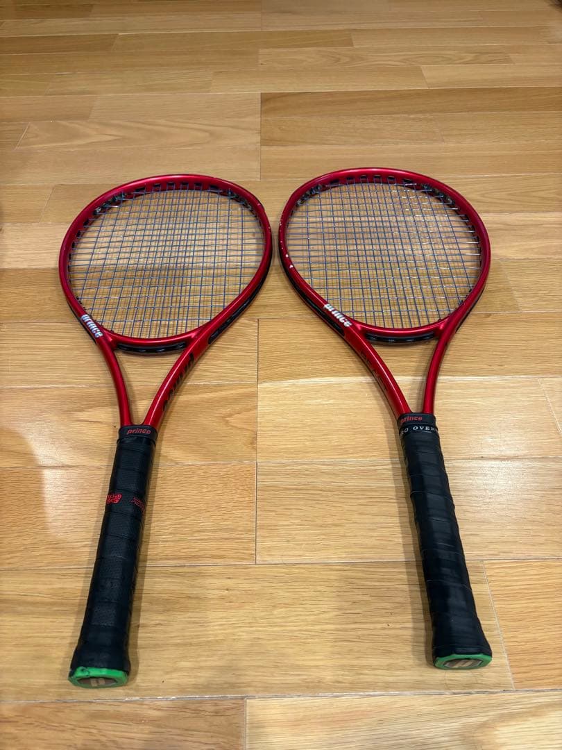 プリンス　ビースト　オースリー 100 G2 テニスラケット 2本 300g